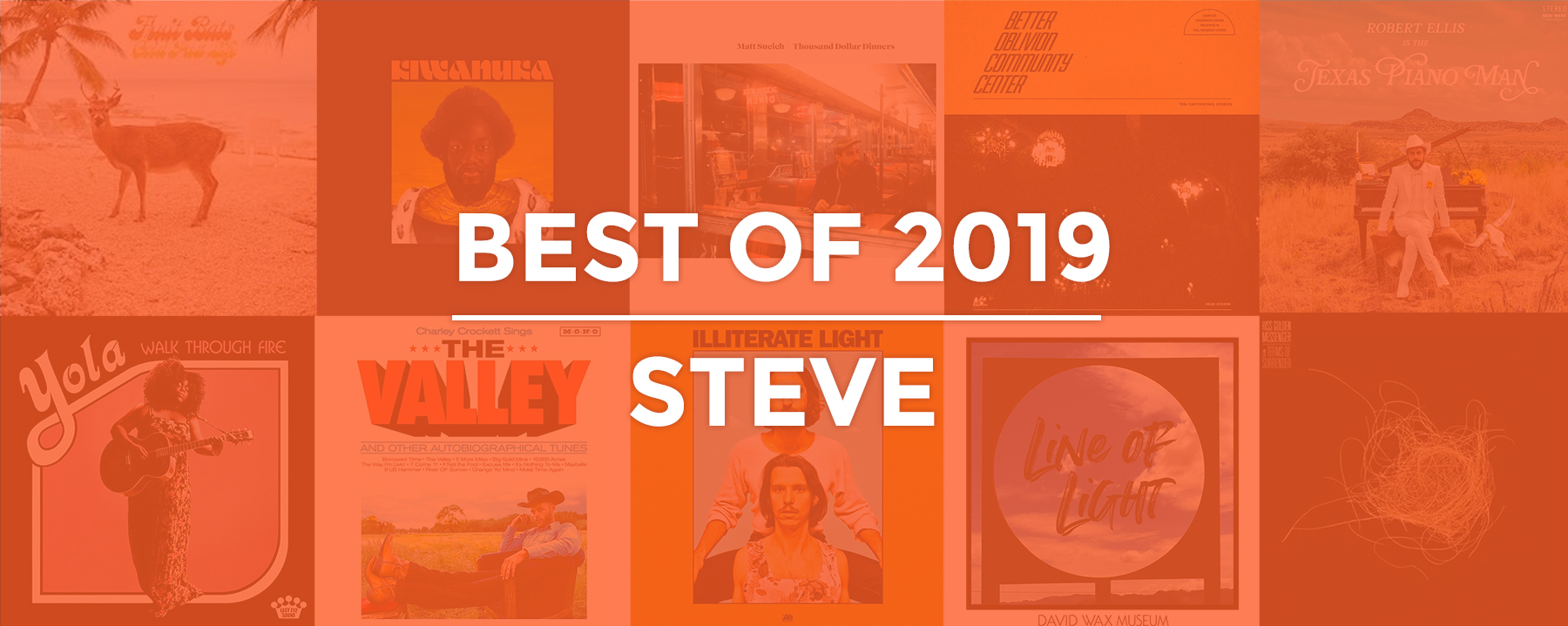 2019 | Steve's Best of the Year
