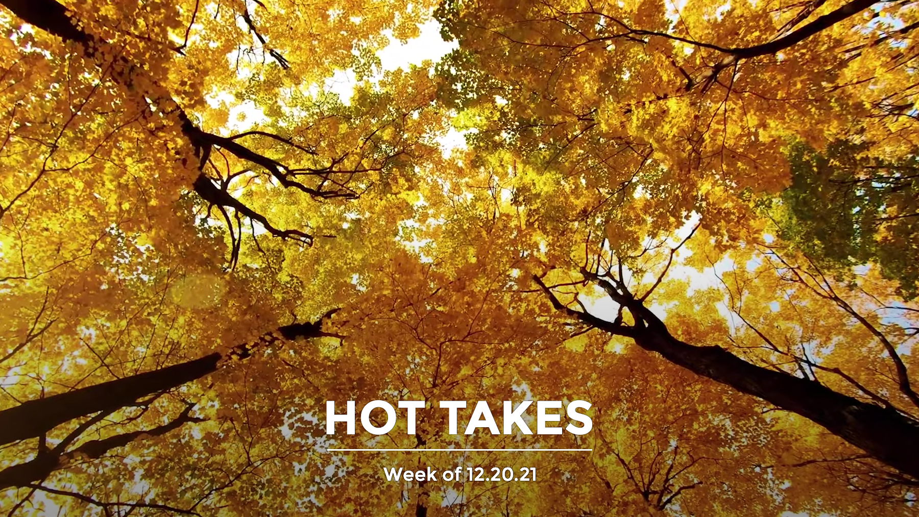 #HotTakes | Week of 12.20.21